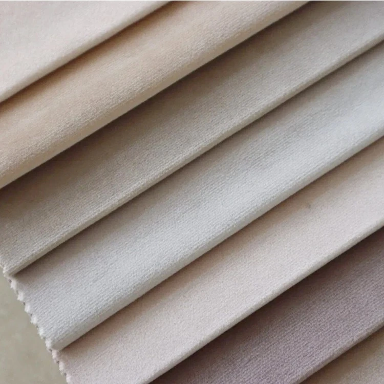 Trend Multi-Tone Soft Holland Velvet Upholstery Fabric suppliers
